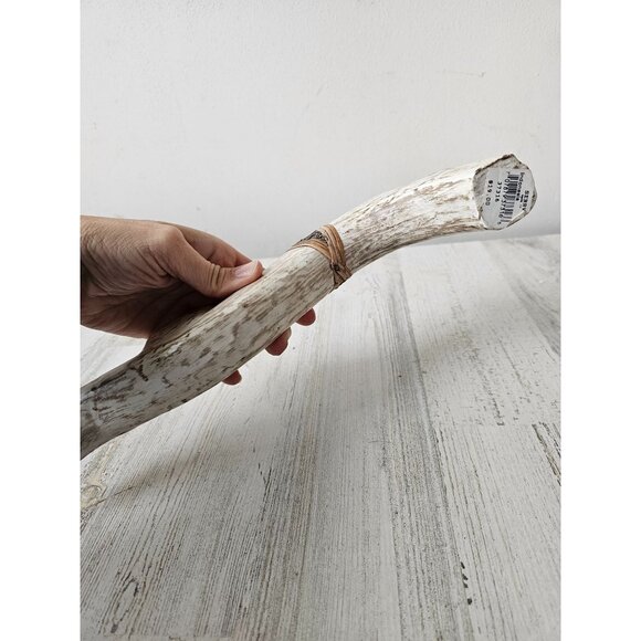 Serrv wooden cat Indonesia statue figurine unique calico decor - Picture 7 of 11